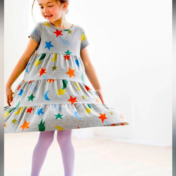 Hanna Andersson Other - Hanna Andersson Twirl Dress Size 4 Stars & Moon